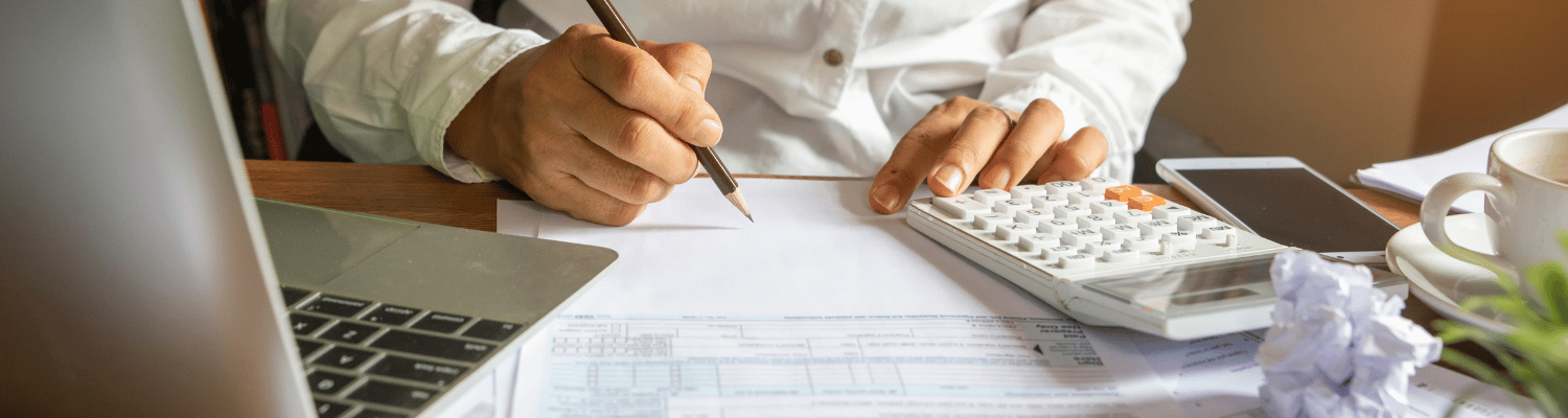 A personal assistant manages household finances.